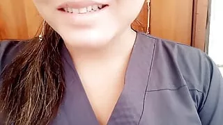 How Dirty!! Mature Cleaning Woman Stimulates Her Clitoris At The Workplace