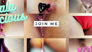 Lala Licious - Peeing onto Camo