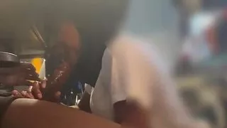 Got My Shiesty Mask on Sucking His Dick. Someone Was Coming so We Had to Stop but We Still Got Back to and and Finished. Made