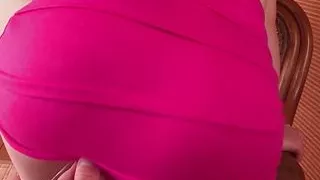 Dirty Asian mummy gets her honeypot munched by a big black cock while using a toy Wand.