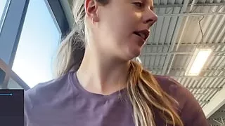 Nadia Foxx Lush! to the Gym and a Drive Thru Omg I Came on the Stairmaster!!