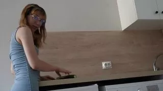 Tattooed Brunette Was Super Horny