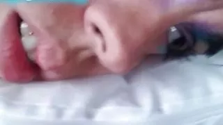 Film - Melinah, Cum up Close