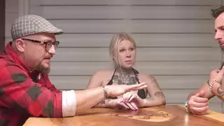 Inked Gurlz - A Cute Inked Blonde Nailed by her Two Best Friends