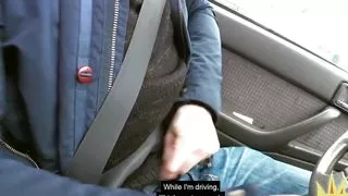 Real outdoor fucking with pulled geek wearing spex and stockings