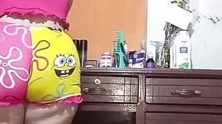 My stepmom's slut seduces me and I fuck her