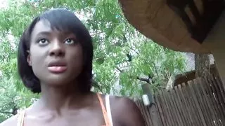 Ebony Queen Drilled Rough By Big Ivory Dick Gonzo POV Homemade Content