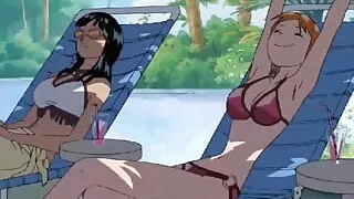 One Piece - Futa Nami X Nico Robin - Hentai P60