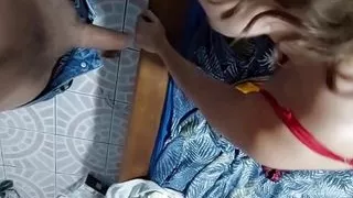 845 - french amateur, doggystyle fuck, satin lingerie, clothed sex, blowjob, rimjob