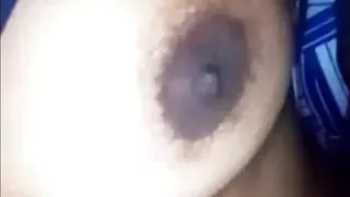 Midnight Boobs show in Bed