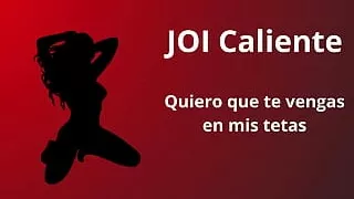 JOI Hot, Bad Girl Wants You to Cum on Her Tits - Moans