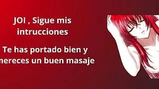 JOI Only for Guys Who Behave Well, Hot Woman Gives Instructions to Get a Good Massage