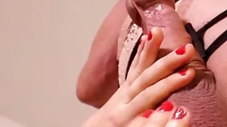 Trans Girlfriend Dick and Balls Worship