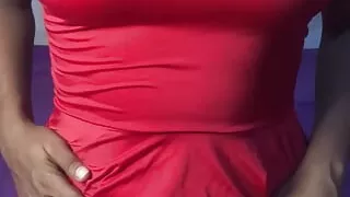 I touched my boobs alone at home