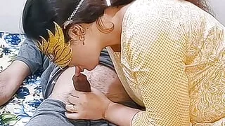 Stepmother comforted upset stepson with her pussy