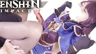 Genshin Impact Mona Cosplayer get Fucked, After Otaku Festival 3