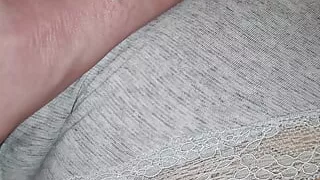 I Let Virgin Guy Spit and Rub My Pussy slowly