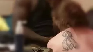 PAWG Throat My Dick Until Cum Is in the Back of Her Throat. She Swallowed It Softly After a Hard Throatpie