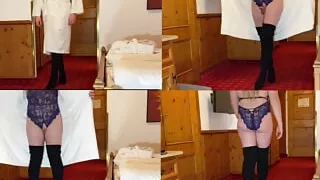 Shemale hotel room seduction