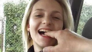 Olds Fuck Dolls - Tim Wetman picks up a young girl and gets POV blowjob