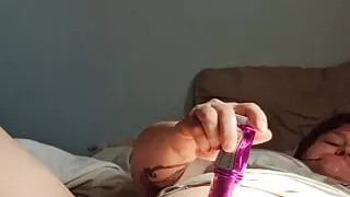 Shhh. I'm playing with my toy