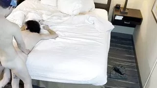 Fucking Petite Tattoed Beauty's Tight Pussy Doggystyle