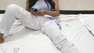 Desi Sexy wife fucked with her younger stepbrother