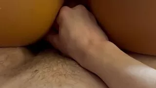 Sliding BWC Between Massive Ass Cheeks of My Doll