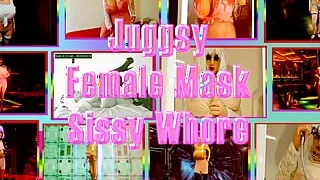 Juggsy Female Mask Sissy Whore