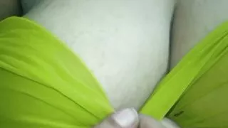 Chubby Girl Playing with Boobs and Pussy