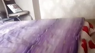 Necklace on sexy big boobs