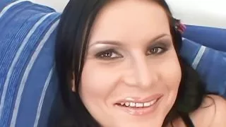 The Slender Brunette Receives a Black Cock and Begs the Guy to Fuck Her Faster.