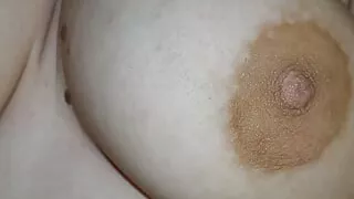 I Spit and Play with Stepsister's Big Natural Boobs when Parents not Home