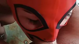 20 Minutes Sucking Cock in High Heels, Miniskirt and My Beautiful Tits, with Oral Creampie