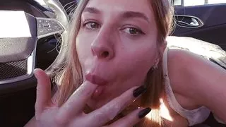 Greedy Bitch Licked All the Sperm From My Balls