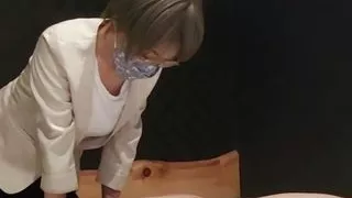 Amateur affair couple I'll bully you after a healing massage!