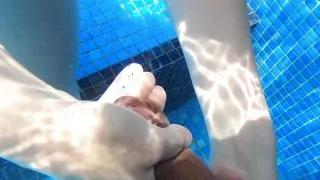 Sirena Sweet - Threesome at A Pool