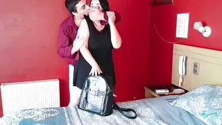 I fuck my stepsister hard when she comes home from university - taboo
