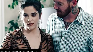 PURE TABOO Extremely Picky Johnny Goodluck Wants Uncomfortable Victoria Voxxx To Look Like His Wife