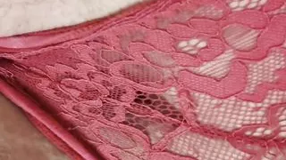Red Lace Panty Play