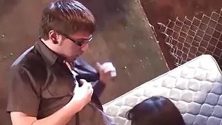 Black Girl Is Eager to Taste His Big White Dick