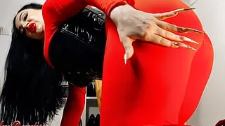 Worship My Perfect MILF Ass in Red