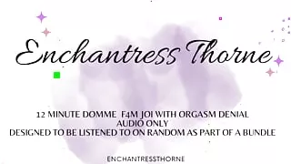 FemDom JOI-Denial Orgasm Control Audio 01