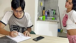 My stepsister teaches me what it&#039;s like to fuck a woman and I end up giving her the fuck of her life.