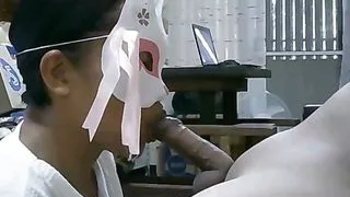 Amateur Pinay Blowjob, Cum in Mouth