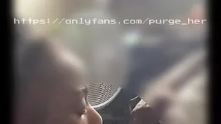 Cute Slim Gets a Quick Throat Fucking and a Cumshot to Her Mouth. She Stuck Her Tongue Out as I Shot Cum in Her Throat