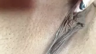 Love playing with my clit till I orgasm