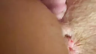Slowly fucking her hot wet pussy