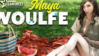 Gorgeous Maya Woulfe Is May's Teamskeet Star Of The Month: Pornstar Interview & Hardcore Fuck