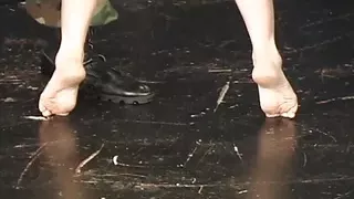 A tattooed babe getting a long waited punishment from her master